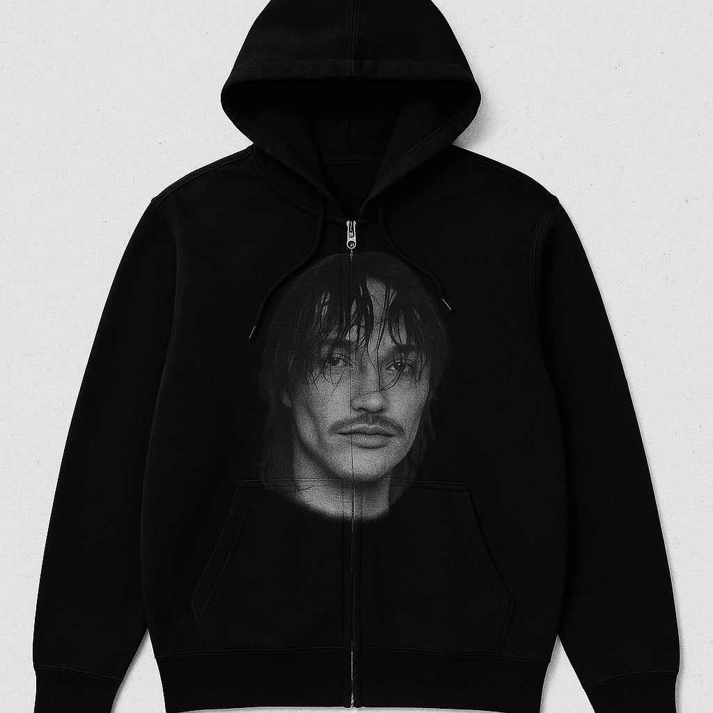 FACE FULL ZIP HOODIE